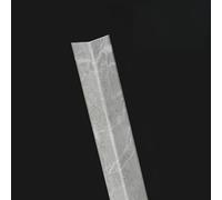 PVC Angle Trim 90 cm - 3 pezzi, & Dist protezione da parete per casa e ufficio, protezione contro le piastrelle, facile da installare, 1,45 mm Sle