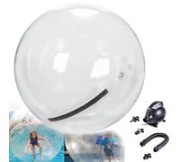 Pvc Ball Acqua, Sfera Gonfiabile Per Passeggiate In Acqua In Pvc, Palloncino D'acqua Tpu Con Cerniera A Piedi Su Palla D'acqua Per Spiagge, Per La Spiaggia E Le Attrezzature Di Intrattenimento
