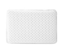 PVC Bath Pillow for Head Neck Shoulder Support | 6 Strong Suction Cups Stop Slippage | Spa Bath Tub Pillow with Massage Texture | Skin - Friendly PVC Foam for Relaxation
