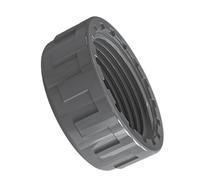 PVC Caspit del tubo Contestimento Fine Blanking Cap per la protezione della filettatura interno del tubo della valvola di scarico dell'impianto idraulico grigio. 50mm