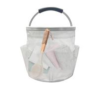 Pvc Cleaning Caddy Organizer, Foldable Basket for Bathroom, Beach and Gym Accessories, Multi Purpose Carrying Pouch for Dorms, Swimming Travel and Daily Household Supplies