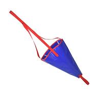 PVC Drift Sock Sea Anchor Traction Rope Buoia freno a palla galleggiante per canoa (Blu)