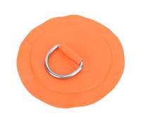 PVC e Cerotto in Acciaio Inossidabile D per Barca Gonfiabile, Kayak, Gommone - Multifunzionale e Facile Installare, Arancione (Orange)