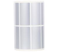 PVC Etichette Adesive Rettangolari 38x18 MM Autoadesivo Argento | Finitura Opaca e Superficie Liscia, Stampa Nitida Anti-sbavatura, per Negozio e Prezzi al Dettaglio