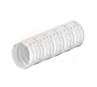 PVC Flexrohr Flex Flexibler Ø 100 mm 10cm Rohr 3 m Meter Länge Flexschlauch Schlauch Abzug #1