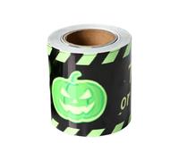 PVC Halloween Warning Tape Luminous Creepy Self Adhesive Safety Marking