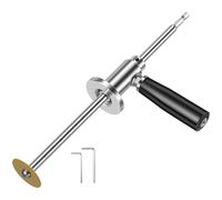 PVC Inner Pipe Cutter - Inside Pipe Cutting Tool, Ergonomic Anti-Slip Design, Drill Mounted Hose Cutter | Plumbing Repair Equipment for Plumbers Home Workshop Bathroom Kitchen Maintenance