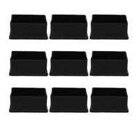 PVC Leg Caps Tips Feet Cover 30x40mm 10pz Inner Size Prevent Scratch for Table