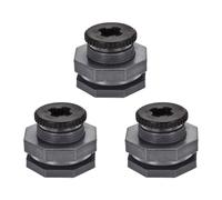 PVC Paratia Serbatoio Adattatore con Tappo Raccordo G1/2 Filettatura Stagni 3Set