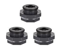 PVC Paratia Serbatoio Adattatore con Tappo Raccordo G1 Filettatura Stagni 3 Set