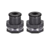 PVC Paratia Serbatoio Adattatore con Tappo Raccordo G3/4 Filettatura 2 Set