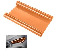 PVC Pellicola Fari Auto Arancione 30 Cm X 120 Cm Pellicola Oscurante Fari Auto, Pellicola Fanali Auto, Pellicola Per Fari Auto, Pellicola Gialla Per Fari Per Luci Posteriori, Frecce E Antinebbia