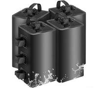 PVC pieghevole della borsa 600D della sabbia dell'acqua per le maniglie | Contenitore compatto con guarnizione O-ring varie opzioni di capacità per tende da campeggio e uso esterno