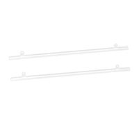 PVC Poster Gancio Guida Poster Striscia Barra 70cm Trasparente 4 Set