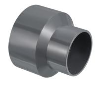 PVC Riduttore Tubo Raccordo 110x75mm, Dritto Giunto, Grigio