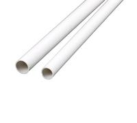 PVC Rigid Tube, Pack Of 2 50cm White PVC Water Supply Tube Multiple Sizes For Aquarium And Garden(I.d13mm X O.d15mm)