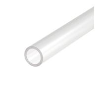 PVC Rigido Tondo Tubo 12mm ID 16mm OD 500mm Trasparente Alta Trasparenza