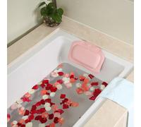 PVC Schiuma Sigillante Bagno Cuscino Testa Collo Repose Vasca Rilassante
