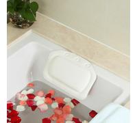 PVC Schiuma Sigillante Bagno Cuscino Testa Collo Repose Vasca Rilassante