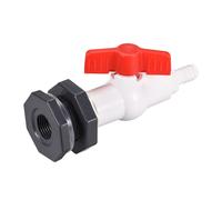 PVC Sfera Valvola Pagoda Connettore Spigot Kit G1/2,Paratia Raccordo Adattatore
