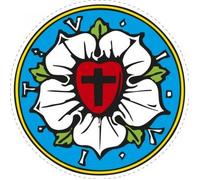 PVC - Sticker Adesivo Button Applicazione - Luther- Rosa - 303486 - Tgl circa 10 CM