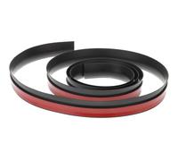 PVC Striscia di Transizione Nero Pavimento Autoadesiva, Tagliabile | Copre Bordi e Colma Fessure, Adatta a Soglie Sotto 5mm, per Casa e Centri Congressi