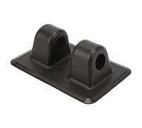 PVC Tie -Off Patch Boat Boat Fix Fix Filacket Porta di ancoraggio per barche gonfiabili Kayaks gommone (Negro)
