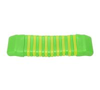 PVC Tooth Wood Sounder Percussion Orff Musical Instrument Castanets Clapper for Kids Toddlers (Verde)