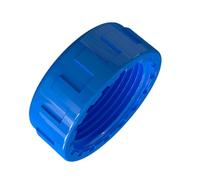 PVC Water Pipe del tappo del cappuccio Blanking Coperchio filo femminile per impianto idraulico di scarico del lavandino blu 50mm