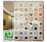 PVCDivisoristanzaVuotaPrivacyPanelsperLivingRoom&OfficeStylishInterniSeparatorModernDesignSpaceSavingSolutionEasyInstallation