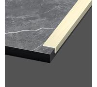 PVCGuard - Striscia protettiva da parete per casa, facile da installare, resistente agli urti ed estetica, 90 cm, 3 pezzi, ideale per tutte le stanze (Sle 6, 30 x 20 mm)