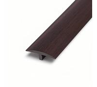 PVCStrip 90 cm - 3 pezzi profilo per pavimento con stampaggio a T per legno duro e laminato Flo, accessorio per piastrelle professionali h (opt 12)