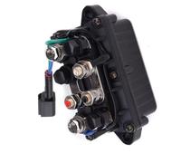 PVCUHWF Relè Solenoide Compatibile con Yamaha per VF115 per T60 LB 2015 2016 2017 per VF150 per FL225H 2016-2017 per F125 2017 63P-81950-00 Motorino di Avviamento per Relè Solenoide