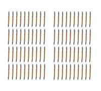 Pvczool Set di Penne un Sfera da 80 Pezzi Penna un Sfera nel Bambù Forniture per Ufficio e Scuola Penne e Articoli per La Scrittura Regali, Inchiostro Nero