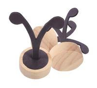 PVFRTGYHU Espositore for Orecchini Luxshiny da 3 Pezzi con Base in Morbido Velluto, Organizer a Forma di Y for Protezione dai Graffi e Risparmio di Spazio, Elegante Supporto da Tavolo for Orecchini