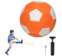 PVFZXS Palla curva, 20 cm, dotata di pompa a 1 palla, palla da calcio, flessibile, design scientifico, piccola palla sportiva per bambini da 5 a 15 anni