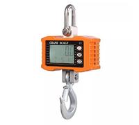 PVGYUJFD Bilance sospese, Bilancia con Custodia in Alluminio pressofuso Display LCD for Bilancia Digitale Portatile retroilluminazione sospesa compatta in Acciaio Legato di precisione(Orange,1000KG)