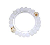 PVGYUJFD Braccialetti di Perline. Bracciale Bodhi con Perline Bracciale Elasticizzato Bodhi con Gatto Carino for Donna Uomo Yoga Meditazione Bilanciamento