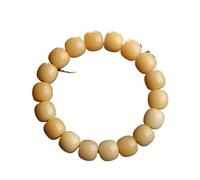PVGYUJFD braccialetti di perline. Bracciale con perline di radice di Bodhi Anello singolo, braccialetto con perline di Buddha con radice di Bodhi naturale for la meditazione