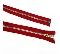 PVGYUJFD Cerniere di Alta qualità, Chiusura con Cerniera in Metallo, Chiusure Cerniere a Spirale Taglia asole Strumenti for Cucire, Cerniere 1 Pezzo, 5#(Dark Brown)