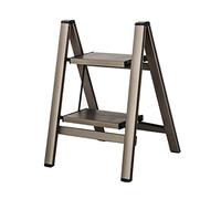 PVGYUJFD Drabiny składane, Robusto Sgabello for scaletta Piccola Scala Domestica Scala Moderna a 2 gradini Sgabello Pieghevole Portatile in Alluminio Addensato(Ladder B)