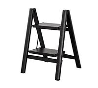 PVGYUJFD Drabiny składane, Robusto Sgabello for scaletta Piccola Scala Domestica Scala Moderna a 2 gradini Sgabello Pieghevole Portatile in Alluminio Addensato(Ladder a)