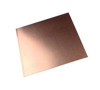 PVGYUJFD Lamiera di Rame Lamina di Metallo di Rame Materiale Metallico Adatto for la Saldatura, Diverse Dimensioni tra Cui Scegliere(100mm x 100mm x 1.5mm)