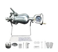 PVGYUJFD Macchina per Popcorn, Macchina for Popcorn in Acciaio Inossidabile 304 da 238 ml, con manometro Adatto for Il Divertimento delle Feste di riunione Famiglia