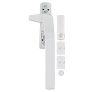 PVGYUJFD Maniglie per porte, Maniglia piatta esterna universale sinistra destra for finestra 1pc Maniglia piatta esterna for la casa Accessori di ricambio(Right)