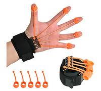 PVGYUJFD Rinforzatore della Presa, Esercitatore for estensori della Mano, Dispositivo for Terapia e Allenamento for Le Mani con Fascia Resistente, migliora la destrezza Forza delle Dita(75ibs)