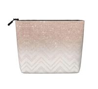 pvinnk Glittery Pretty Pattern Print make up bag Single-layer Makeup Bags Travel Cosmetic Organizer Grande Capacità Con Cerniera, nero, Taglia unica