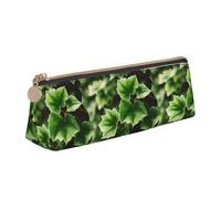 pvinnk Ivy Blossoms Tree Print Elegante e pratico astuccio triangolare di grande capacità con cerniera