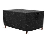 PVPQPR Copertura per mobili da giardino da esterno, 270 x 70 x 85 cm (lunghezza x larghezza x altezza), copertura impermeabile in tessuto Oxford 420D, resistente ai raggi UV, per tavolo da giardino
