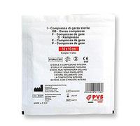 PVS GAZ111 Compressa di garza sterile, 10 x 10 cm, 1 Unità